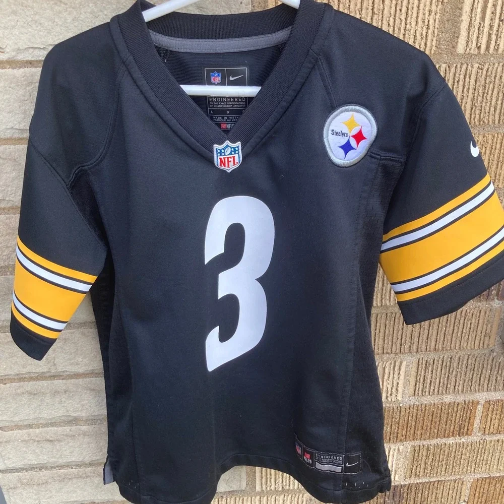 Pittsburgh Steelers Youth Large Jersey Nike Russell Wilson 3 Jersey NFL Football
